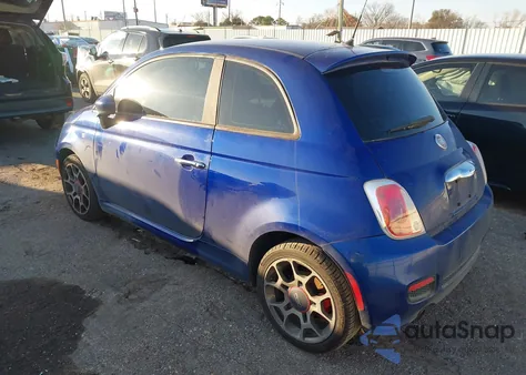 2013 Fiat 500 Sport from USA, damaged, VIN 3C3CFFBR4DT618509